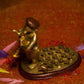 Lord Ganesh With Mouse Brass Sculpture Idol