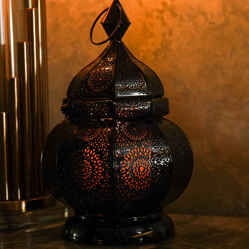 Coal Glow Moroccan lantern