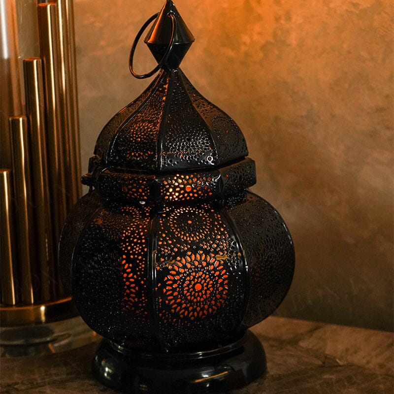Coal Glow Moroccan lantern