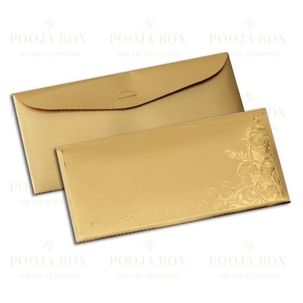 24K Gold Foil Sagan Envelope (Set Of 12)