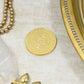24K Gold Foil Shree Yantra Coin & Bar