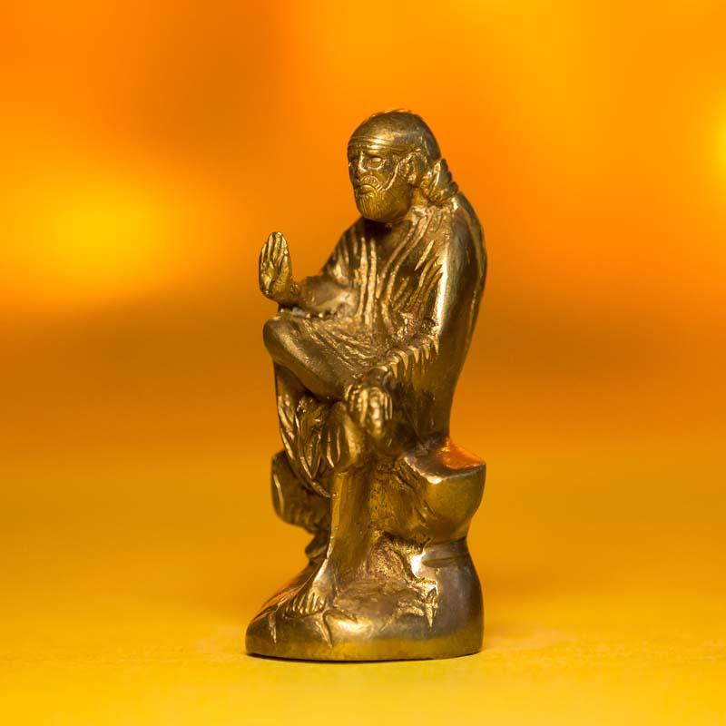 Spiritual Brass Sai Baba Murti