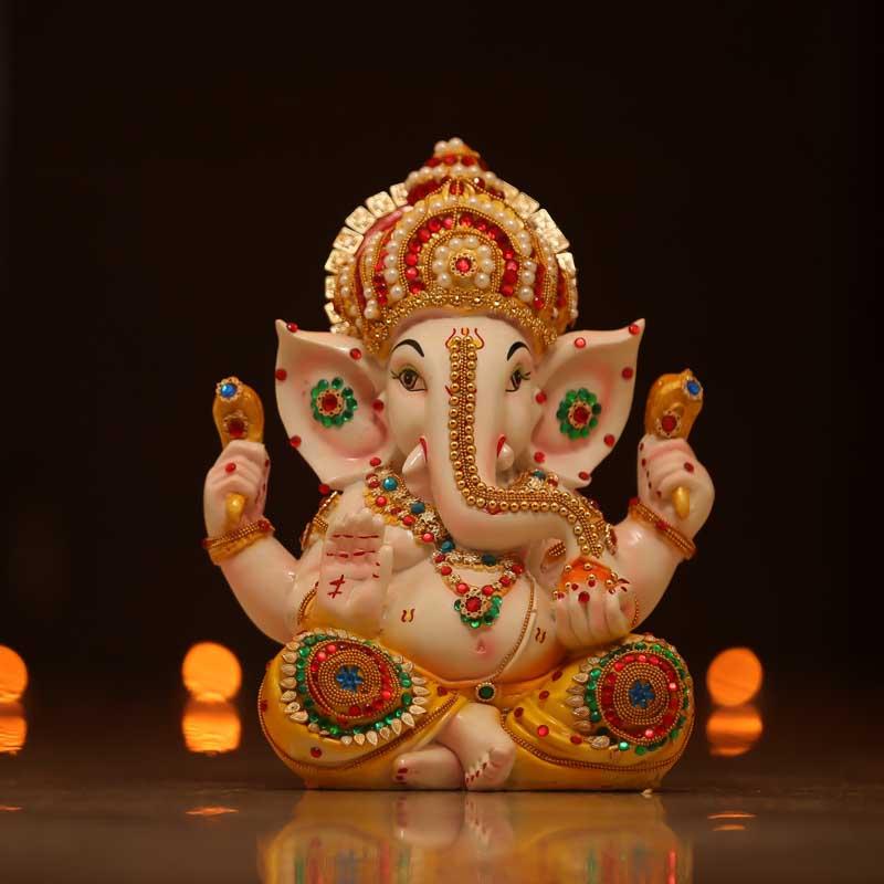 Decorative Ganesha Murti For Home Decor