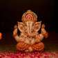 Traditional Studded Ganesha Idol