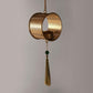 Beautiful Bangle-shaped Gold T-light Holder Hanging