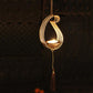 Gorgeous Golden Paisley Hanging Tlight Holder