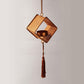 Magnificent Square Copper T-light Holder Hanging
