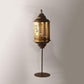 Traditional Gold Bird Pattern Tlight Table Lamp