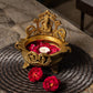 Laxmi Ganesh Decorative Brass Urli Set of 2