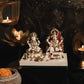 Marvellous Laxmi Ganesha Gold Plated Idol