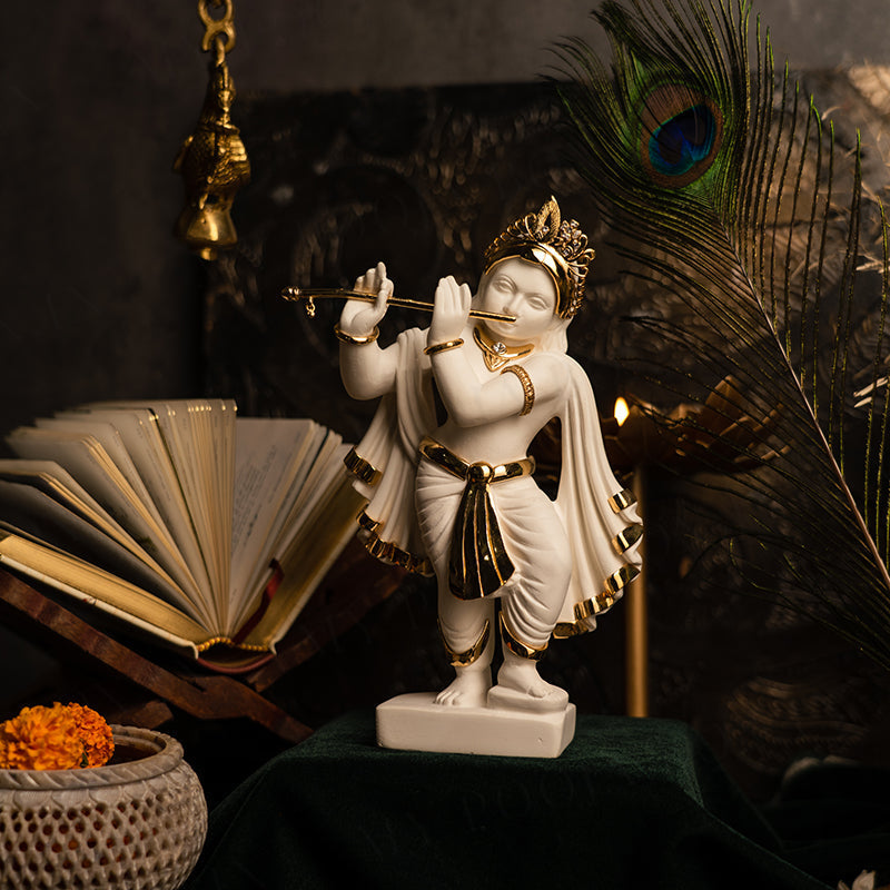 Gracious Lord Krishna Idol