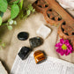 Black Magic Protection Crystal Healing Tumble Stone Set