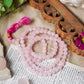 Rose Quartz 6mm Crystal Healing Beaded Mala | Stone of Love