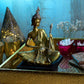 Calm Buddha Playing String Instrument Idol