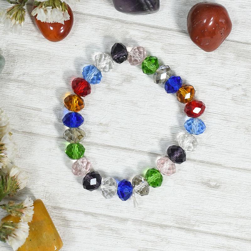 Multicolour Crystal Reiki Bracelet