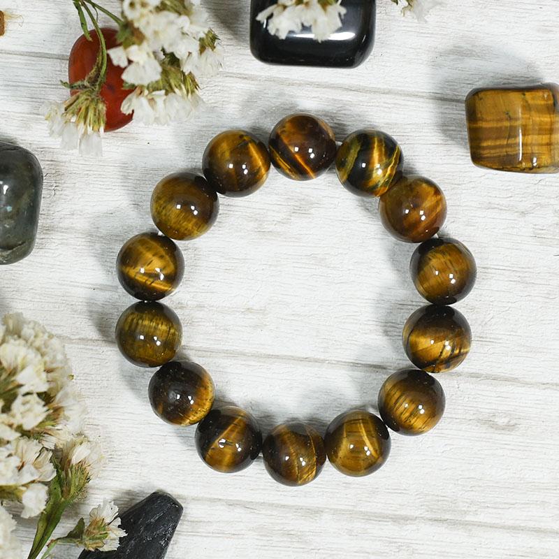Tiger Eye Bracelet⎮Will Power & Protection from Black Magic