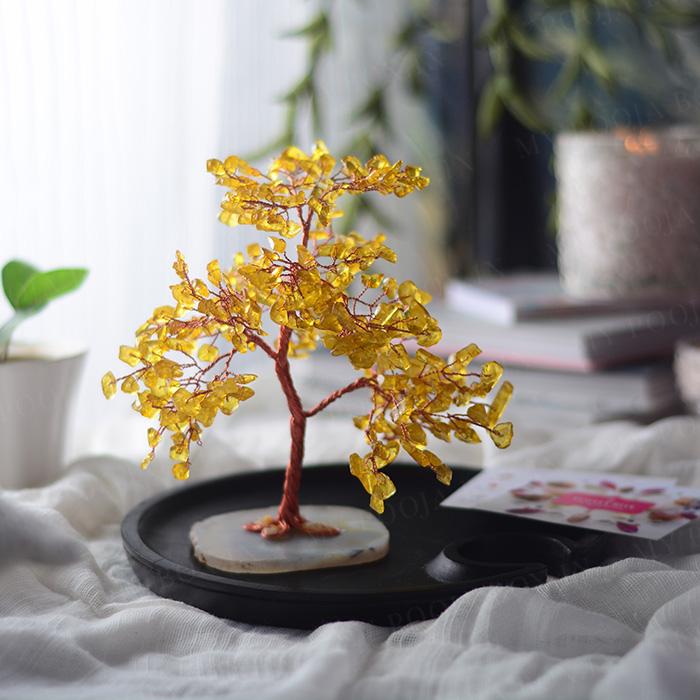 Citrine Crystal Feng Shui Tree for Creativity
