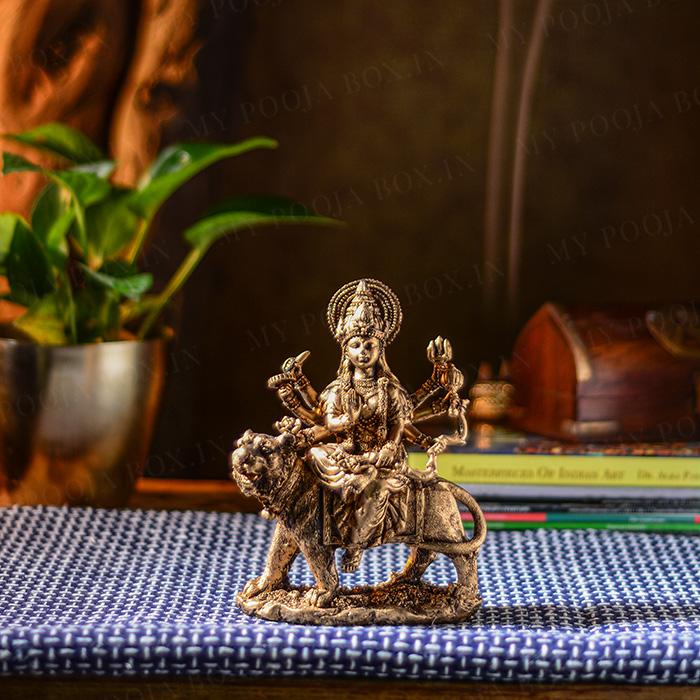 Durga Maa Candle Holder