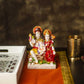 Decorative Shiv Parvati with Ganesha Idol
