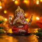 Antique Lord Ganesha With Musical Instrument