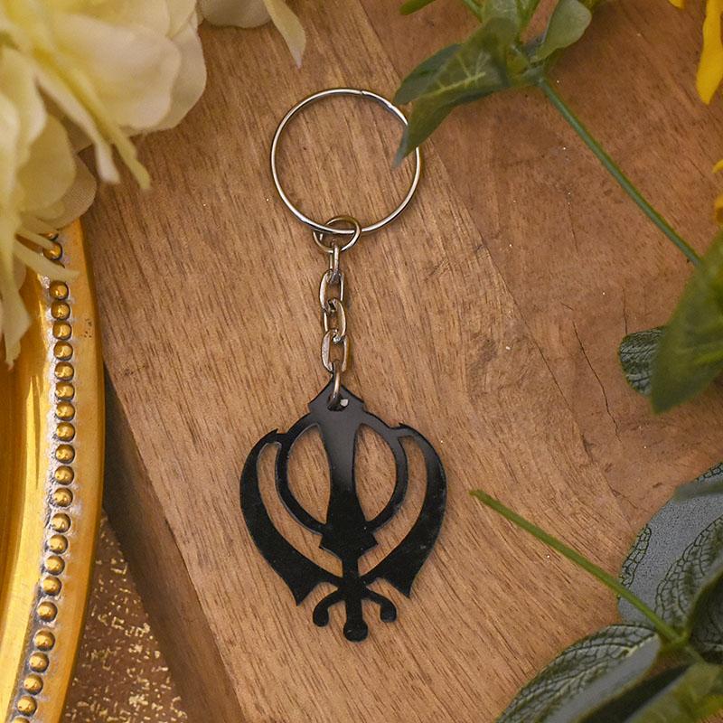 Sikh Symbol Key Chain