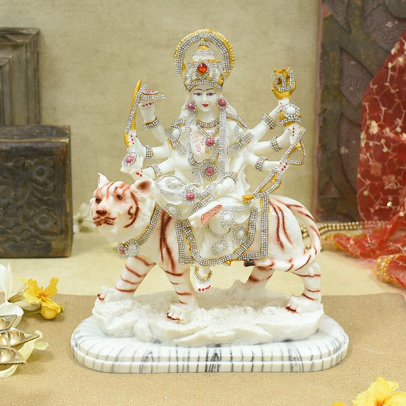 Glorified Maa Durga Idol