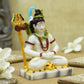 Dazzling Shiv Shankar Marble Idol/Murti