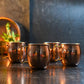 Magnificent Moscow Mule Copper Mugs (Set of 4)