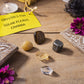 Solar Plexus Chakra Crystal Healing Tumble Stone Set