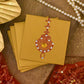 Elegant Golden & Red Shagun Envelope Set of 5
