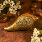 Antique Brass Vishnu Ji On Shankh