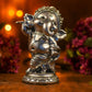 Pretty Sparkling Silver Ganesha Showpieces