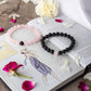 Rose Quartz & Black Onyx Bracelet ( Set of 2 )⎮Couple Bracelet