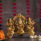 Traditional Brass Laxmi Ganesh Saraswati