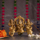 Traditional Brass Laxmi Ganesh Saraswati
