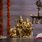 Devotional Brass Shiv Parivar Statue