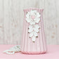 Pearl White Flower Vase