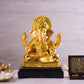 Stunning Golden Lord Ganesha Statue