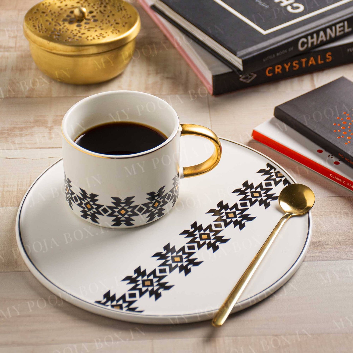Exclusive  Livid Cup, Spoon and Saucer Set