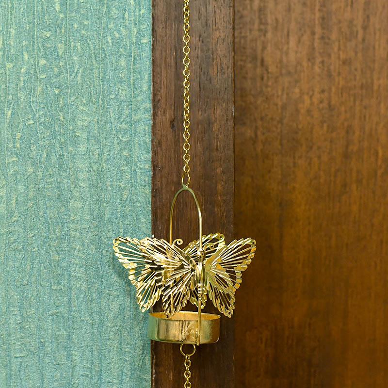 Decorative Butterfly Door Hanging T-Light