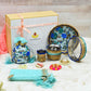 Blissful Blue Karwa Chauth Gift Box