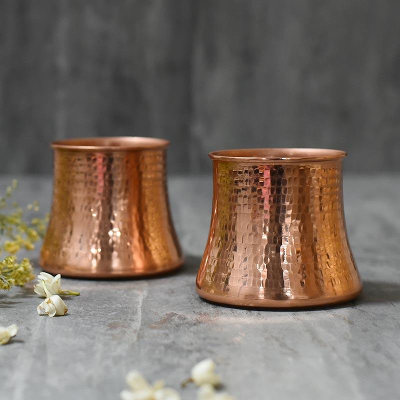Exquisite Copper Rosa Vase