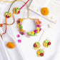 Elegant Multicolor Floral Jewellery