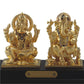 24K Gold Foil Ganesha Laxmi Pair Window