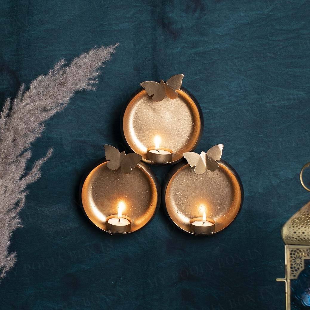 Sconce Wall Hanging T-light Holder