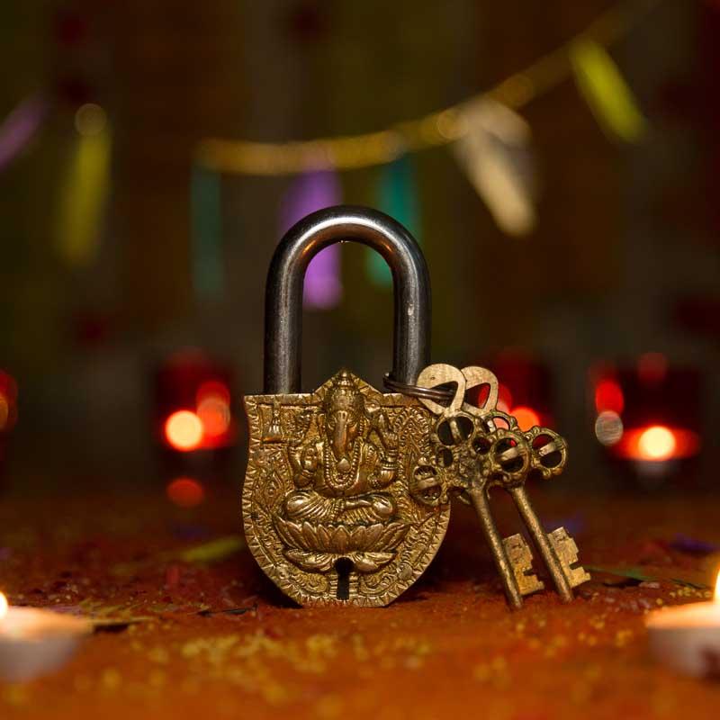 Antique Ganesha Lock