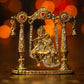 Diamond Studded Radha Krishna Idol on Jhula