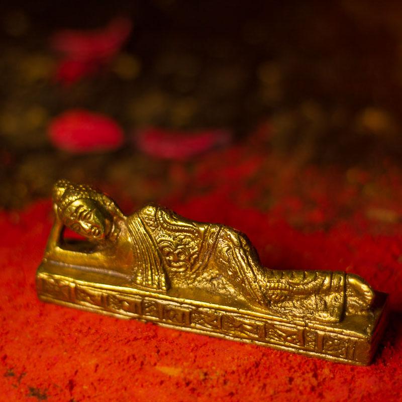 Antique Sleeping Buddha Idol
