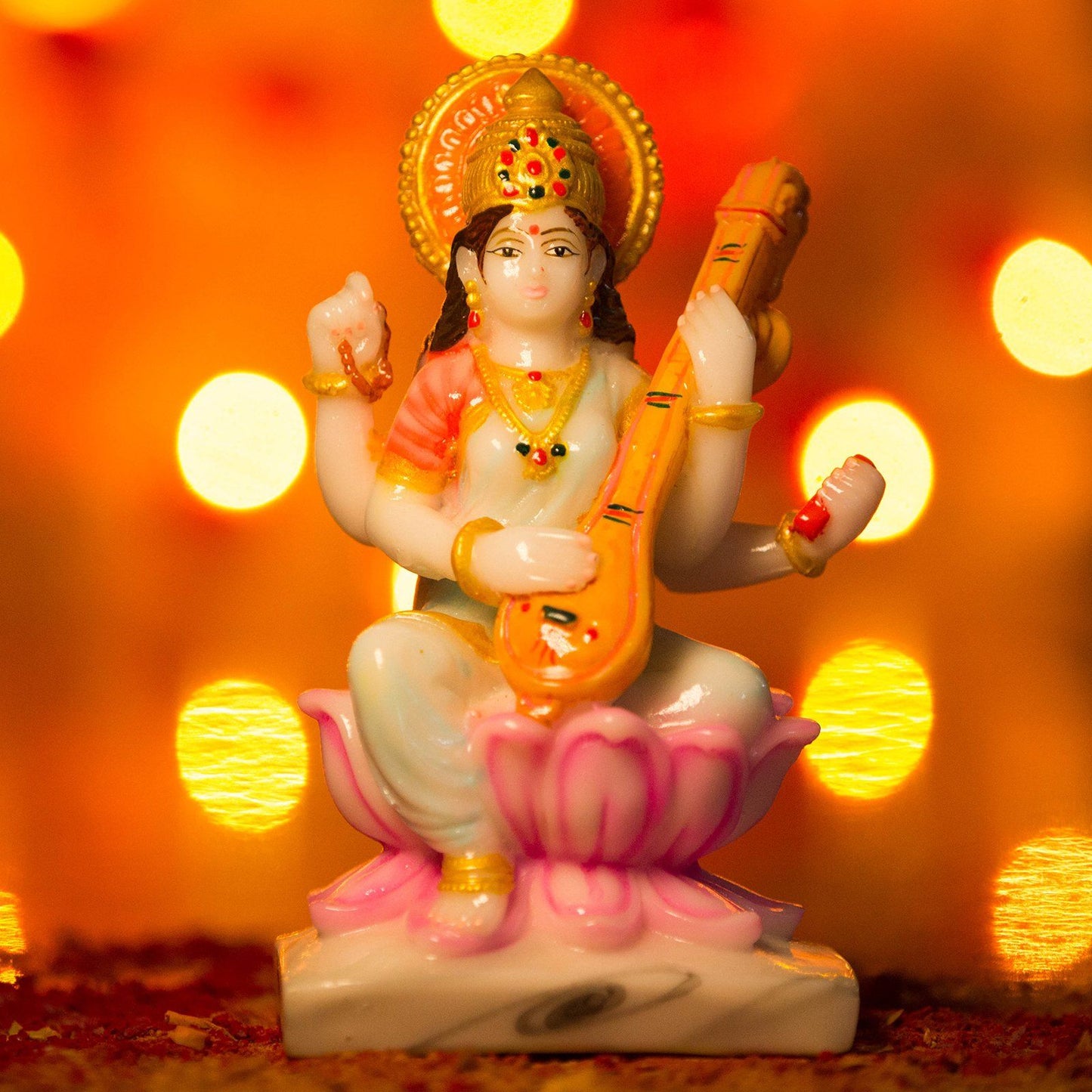 Divine Goddess Saraswati Idol