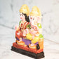 Colorful Laxmi Ganesh Statue